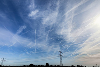 chemtrails蓝色的天空