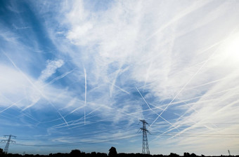 chemtrails蓝色的天空