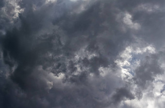 灰色夏天风暴云背景天顶视图地面表面