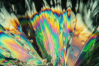 柠檬酸晶体极化光显微镜