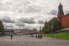 竞赛血统红色的广场莫斯科俄罗斯