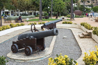 大炮公园散步布拉内斯西班牙