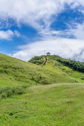 美丽的草原草原<strong>桃园</strong>谷caoling山