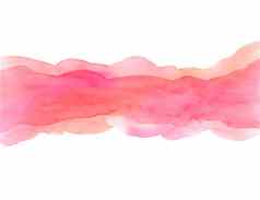 柔和的粉红色的摘要横幅背景水彩手绘画空间文本刷中风纹理白色纸伟大的卡摩天观景轮海报