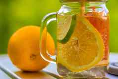 水果柠檬水Jar