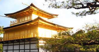 金寺庙kinkakuji《京都议定书》日本