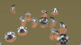 闪亮的宝石钻石水晶<strong>淡灰色</strong>的背景