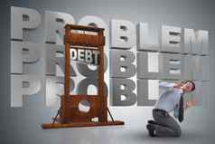 商人重债务业务概念