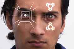 概念传感器植入人类眼睛