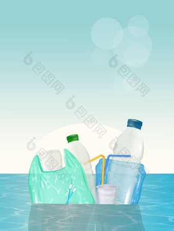 塑料海