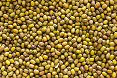 绿色绿豆豆背景纹理无谷蛋白健康的食物素食主义者营养