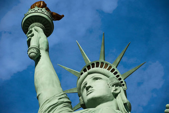 雕像自由巨大的铜雕像设计奥古斯特巴尔托迪法国雕塑家建古斯塔夫埃菲尔铁塔专用的10<strong>月</strong>著名的图标7<strong>月</strong>美国