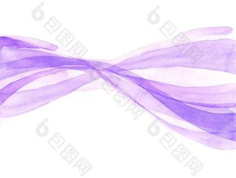 摘要水彩手绘画插图明亮的粉紫波浪背景高决议设计卡封面打印网络婚礼