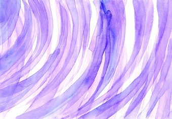 摘要水彩手绘画插图明亮的紫色的粉红色的波浪背景高决议设计卡封面打印网络婚礼情人节