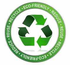 保护世界污染回收贴纸