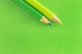 绿色<strong>彩色</strong>的铅笔