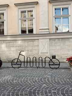 自行车停车自行车阿姆斯特丹