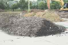 有机堆肥堆肥料生产土壤培养