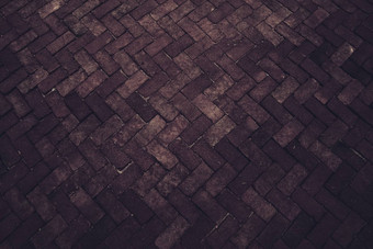 古老的黑暗紫色的语气砖地板上人行道上石头奢侈品