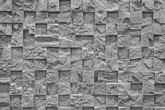 灰色的石头墙纹理石膏像素瓷砖室内设计