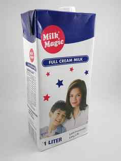 牛奶魔法完整的奶油牛奶马尼拉菲律宾