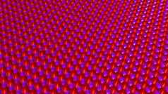 明亮的色彩斑斓的动态闪亮的固体球体浮动波浪背景