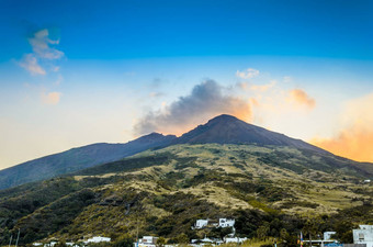 前斯特龙博利<strong>火山</strong>基地斯特龙博利岛