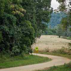 学校公共汽车路线标志国家路