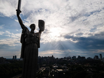 象征乌克兰祖国纪念碑基辅乌克兰