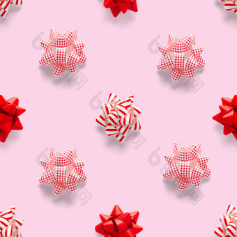 无缝的常规的有创意的圣诞节模式一年装饰圣诞节现代无缝的模式使圣诞节装饰粉红色的背景