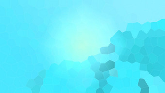 Azure现代明亮的模糊摘要多边形马赛克背景低聚几何纹理背景折纸风格插图水晶技术