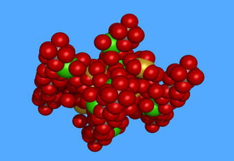 埃特林吉特<strong>分子</strong>模型原子