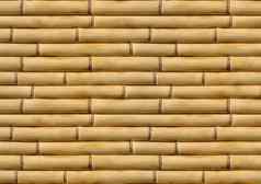 固体竹子栅栏水平条纹设计装饰