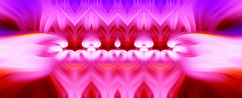 美丽的摘要交织在一起纤维形成形状闪耀火焰花相互关联的心粉红色的紫色的栗色红色的颜色插图横幅全景大小横幅全景大小