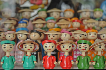 越南木传统的娃娃河内
