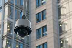 中央电视台监测安全圆顶相机城市中心