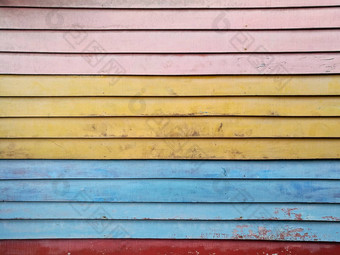 粉红色的黄色的蓝色的红色的板材木董事会背景墙