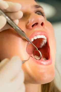 病人牙医牙科治疗