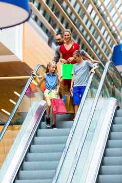家庭购物购物中心自动扶梯袋