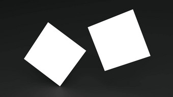白色广场形状业务卡模型叠加黑色的颜色表格背景品牌演讲模板打印英寸纸大小封面空空白空间插图呈现