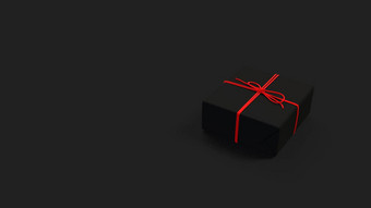 黑色的星期五模拟礼物黑色的星期五出售节日礼物概念插图模拟模板
