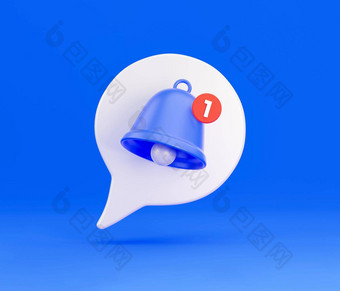 通知消息贝尔图标警报白色演讲泡沫贝尔通知调用短信呈现