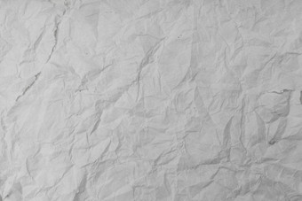 纹理湿白色折叠纸户外海报墙皱巴巴的纸背景