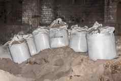 膨润土粘土粉包装袋工业植物处理沙子土壤土地