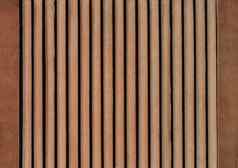 部分现代室内棕色（的）水平模式纹理木百叶窗玻璃幕墙百叶窗背景