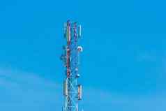 高海拔信号天线电信移动网络无线互联网