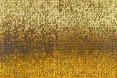 明亮的黄色的摘要背景装饰黄金马赛克室内眩光纹理镜子表面