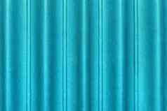 滑动通过蓝色的窗帘场景皮革会议房间酒店波浪摘要模式墙纹理背景