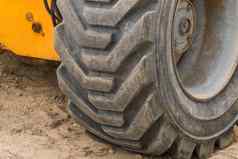 轮子工业提升运输轮胎卡车背景沙子建设网站