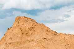 大桩沙子自然材料建设网站蓝色的天空